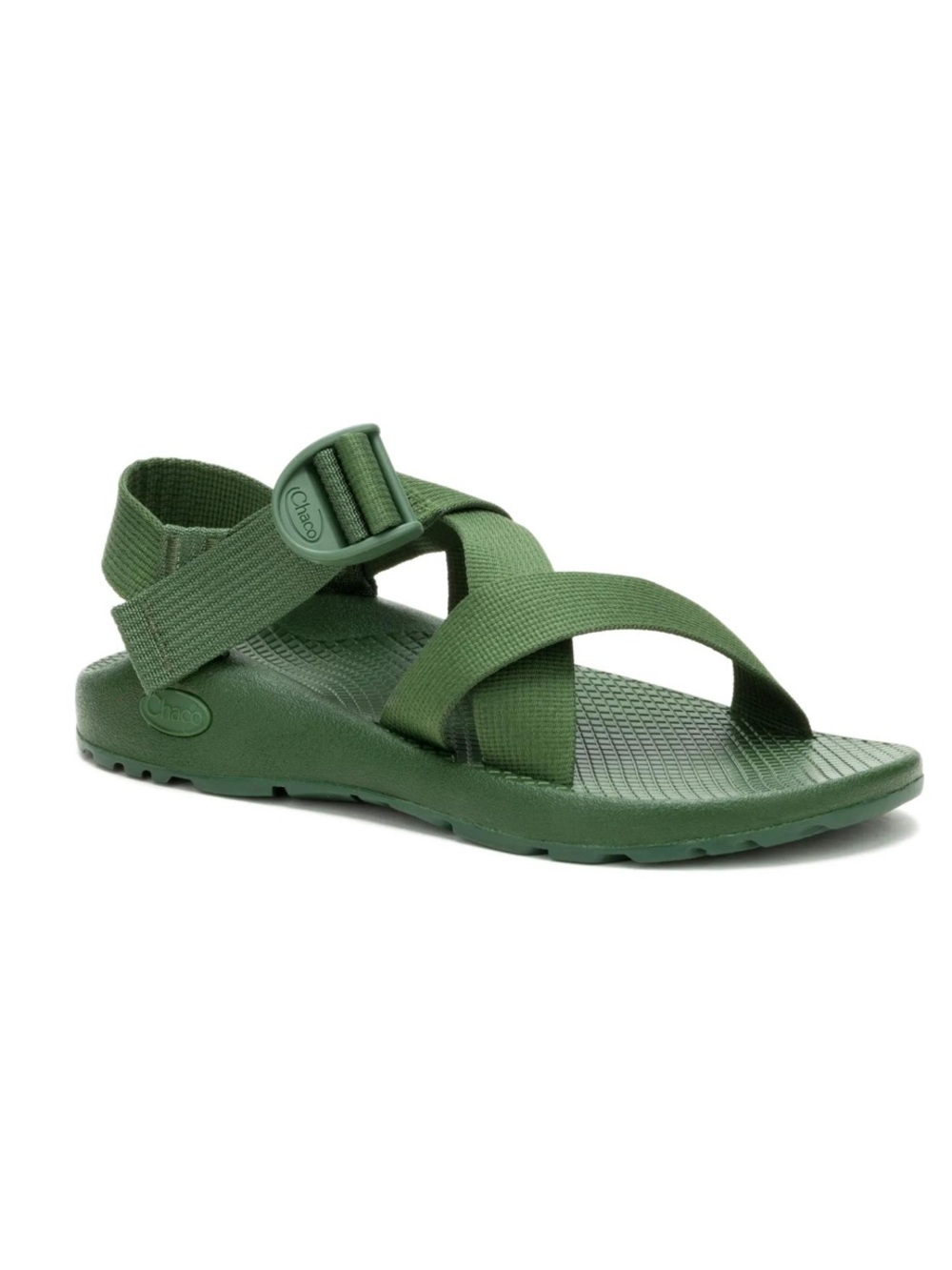 Chaco Mega Z/1 Wide-Strap Classic Sandal - Monochrome in Ivy New without Box - Picture 3 of 9